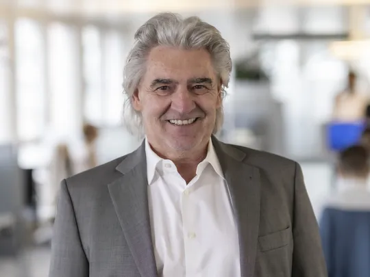 Portrait photo of Udo Jäger, employee of Bosshard & Partner.